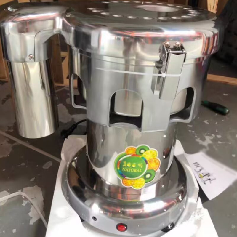 Juicer - Мощная соковыжималка 220В из нержавеющей стали,
