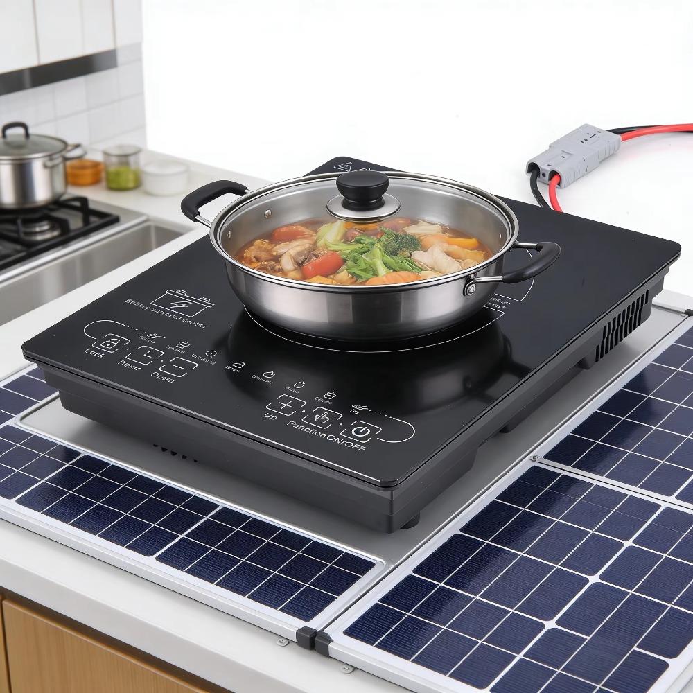 Induction Cooktop Portable - Солнечная индукционная плита 24В/48В - Многофункциональная