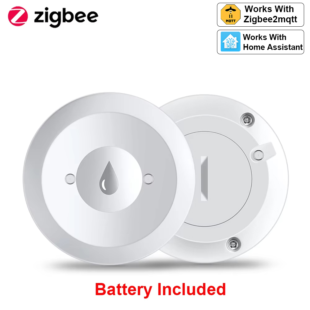 Kitchen Appliances Video - Датчик воды Zigbee, детектор утечки наводнения,