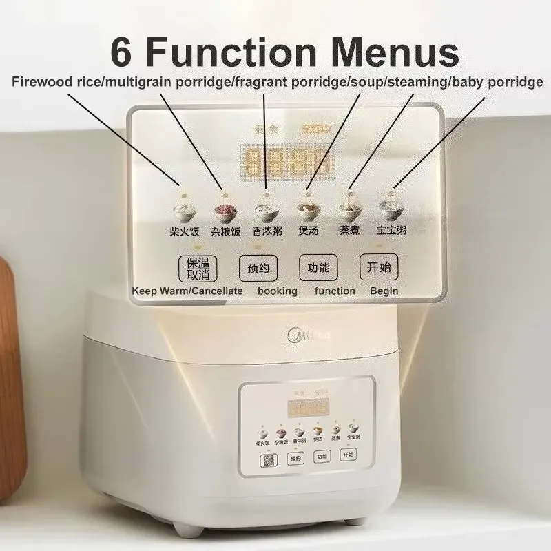 Электрическая рисоварка Midea  – обзор и цена Rice Cooker