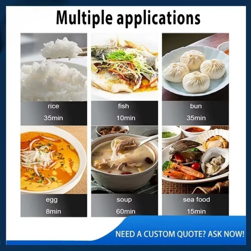 Промышленные газовые пароварки – обзор и цена Rice Cooker