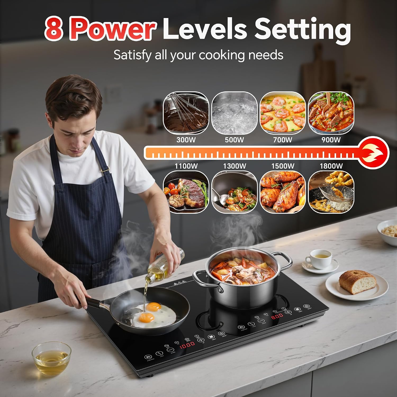 Портативная индукционная плита – обзор и цена Induction Cooktop Portable