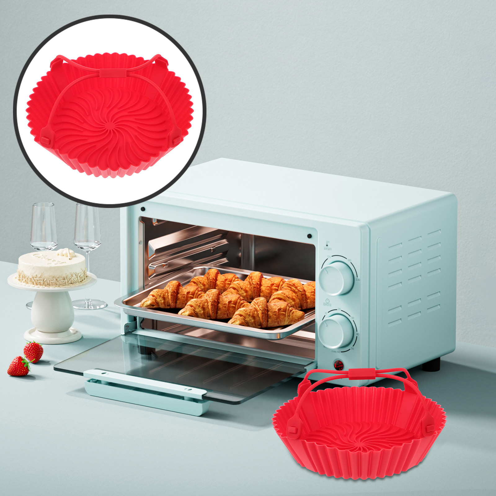 Силиконовый поддон для аэрогри – обзор и цена Air Fryer