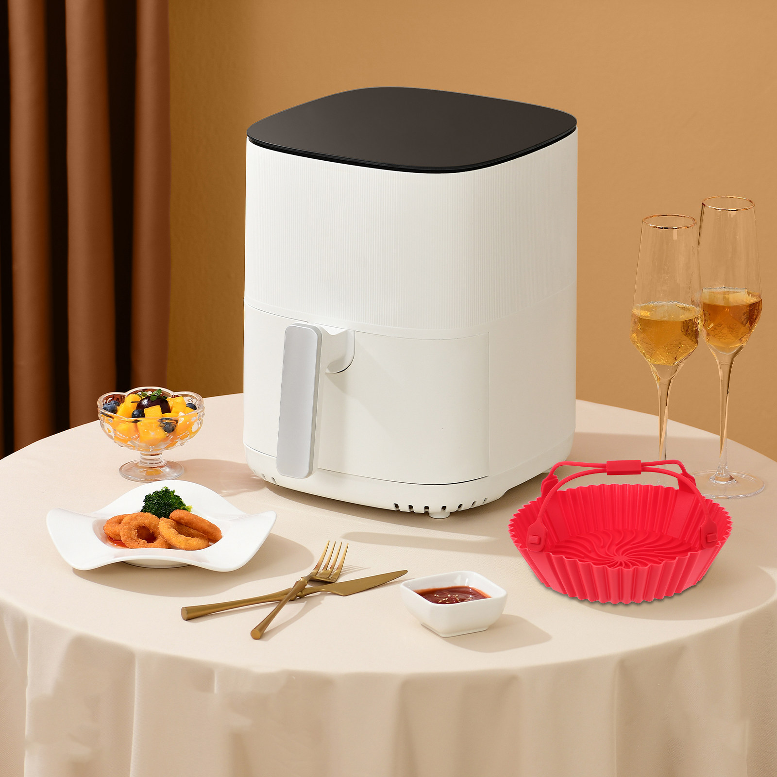 Силиконовый поддон для аэрогри – обзор и цена Air Fryer