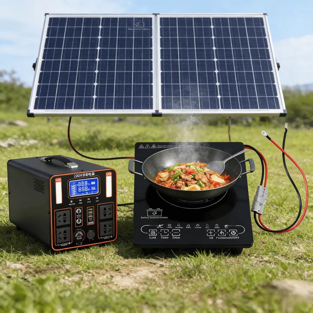 Солнечная индукционная плита 2 – обзор и цена Induction Cooktop Portable