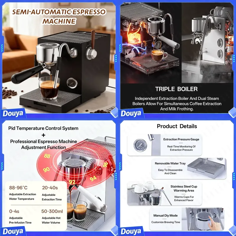 Полуавтоматическая эспрессо-ма – обзор и цена Coffee Maker
